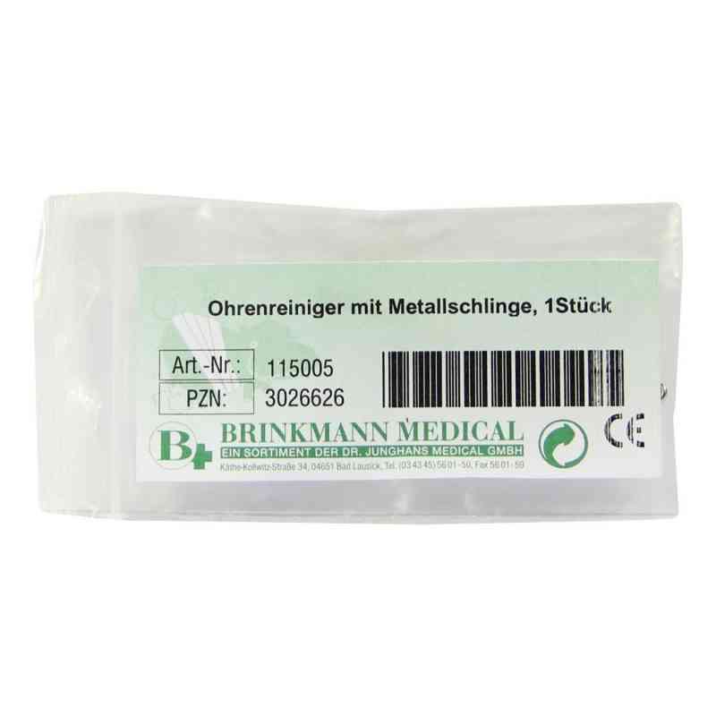 Przyrząd do czyszczenia uszu z metalową pentelką 1 szt. od Brinkmann Medical ein Unternehme PZN 03026626