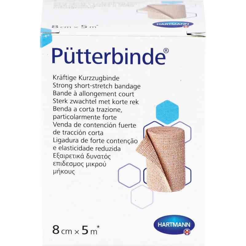 Puetter Binde 8cmx5m 1 szt. od 1001 Artikel Medical GmbH PZN 05384206