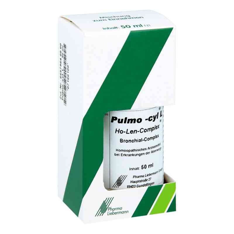 Pulmo Cyl L Ho Len Complex, krople 50 ml od Pharma Liebermann GmbH PZN 07186108