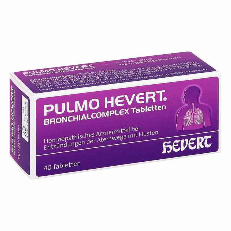 Pulmo Hevert Bronchialcomplex Tabl. 40 szt. od Hevert-Arzneimittel GmbH & Co. K PZN 01213979