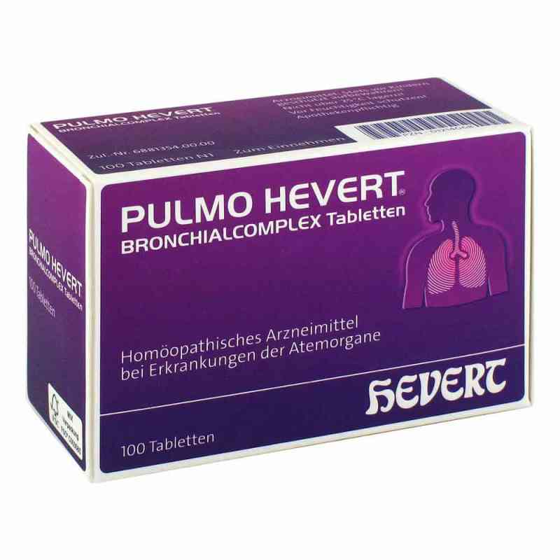 Pulmo Hevert Bronchialcomplex tabletki 100 szt. od Hevert Arzneimittel GmbH & Co. K PZN 01214068