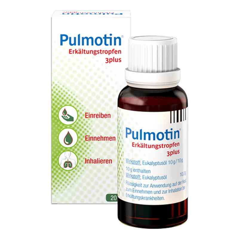 Pulmotin Erkältungstropfen 3plus 20 ml od Serumwerk Bernburg AG PZN 13330584