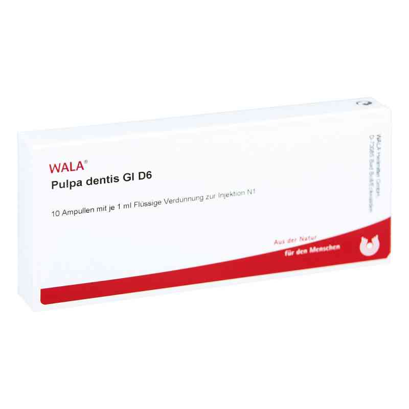 Pulpa Dentis Gl D 6 Amp. 10X1 ml od WALA Heilmittel GmbH PZN 03354684