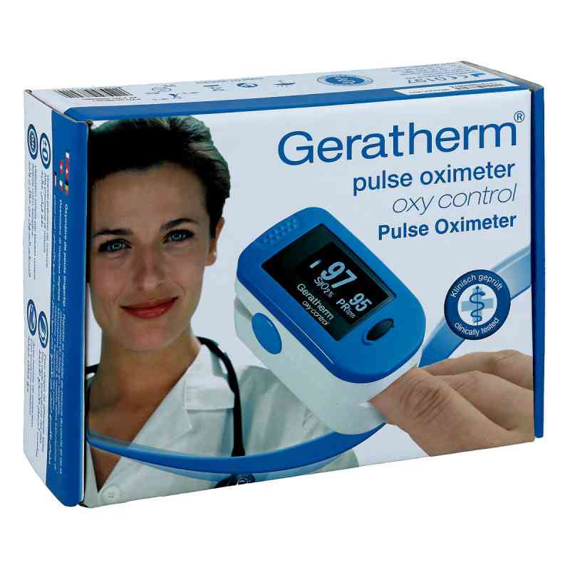 Pulsoksymetr Geratherm oxy control 1 szt. od Geratherm Medical GERMANY GmbH PZN 05395351