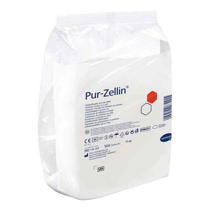 Pur Zellin 4x5cm steril Rolle zu 500 St. 1 szt. od PAUL HARTMANN AG PZN 03548112