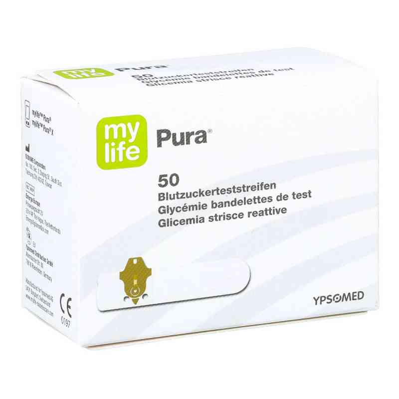 Pura Teststreifen 2X25 szt. od 1001 Artikel Medical GmbH PZN 05893698