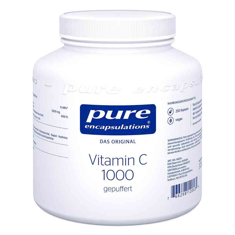Pure Encapsulations Vitamin C 1000 gepuff. kapsułki 250 szt. od Pure Encapsulations PZN 06465237