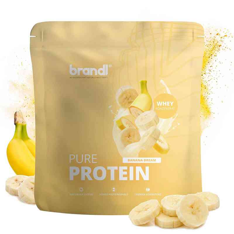Pure Protein Banane Pulver 1000 g od Brandl Nutrition GmbH PZN 18679363