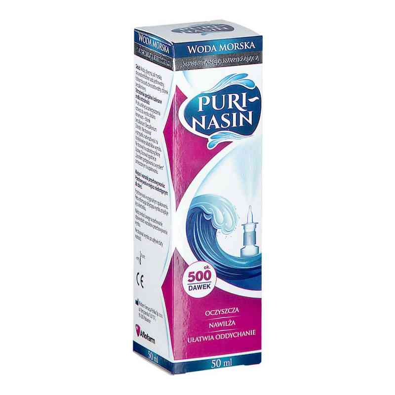 Puri-Nasin woda morska roztwór izotoniczny 50 ml od AFLOFARM FARMACJA POLSKA SP. Z O.O. PZN 08301932