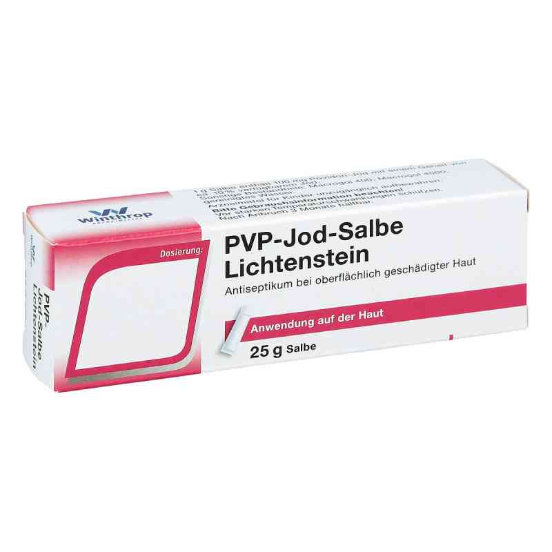 Pvp Jod Salbe Lichtenstein 25 g od Zentiva Pharma GmbH PZN 07512358