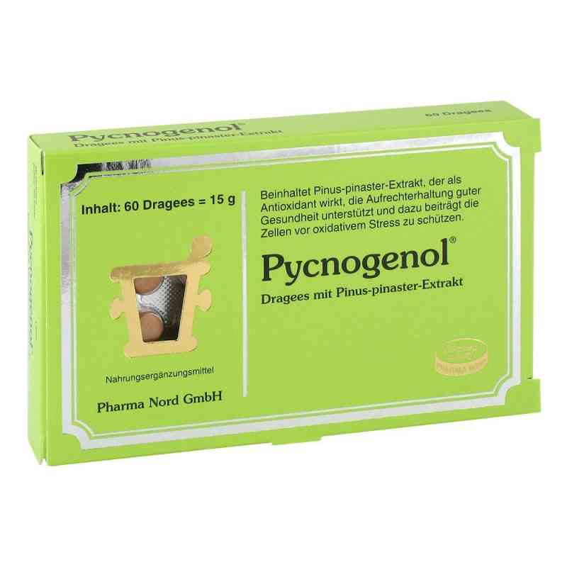 Pycnogenol drażetki z wyciągiem z kory sosnowej 60 szt. od Pharma Nord Vertriebs GmbH PZN 04240505