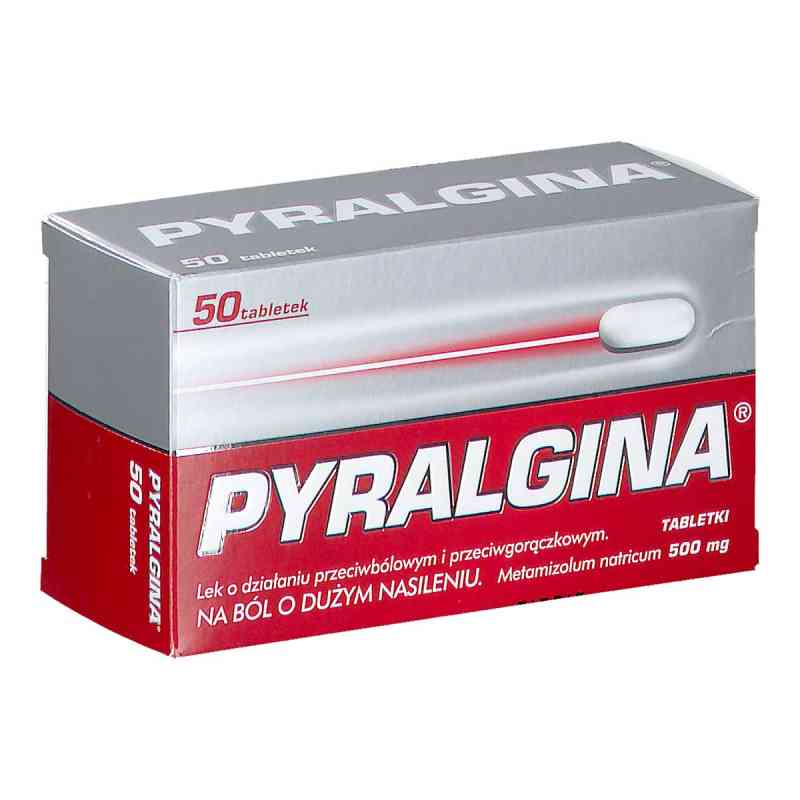 Pyralgina tabletki 50  od ZAKŁADY FARMACEUTYCZNE POLPHARMA PZN 08301701