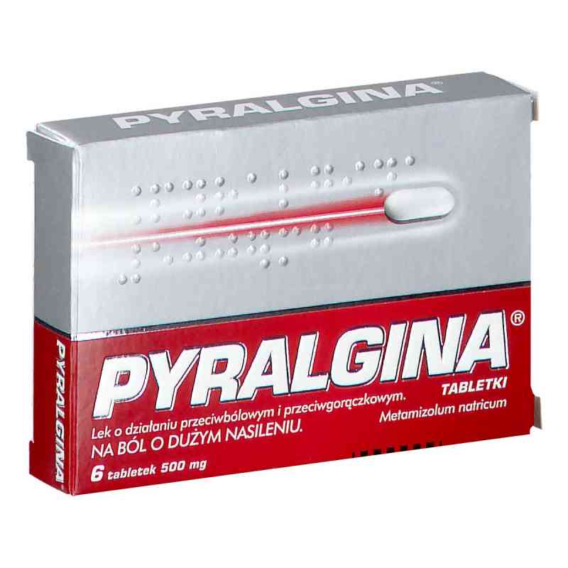 Pyralgina tabletki 6  od ZAKŁADY FARMACEUTYCZNE POLPHARMA PZN 08301700