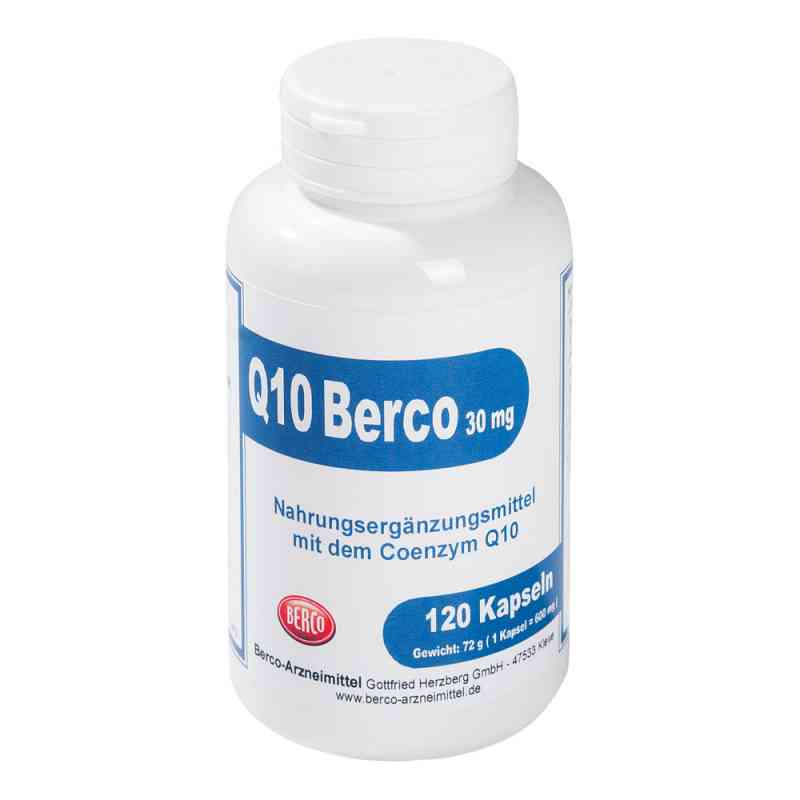 Q 10 Berco 30 mg Kapseln 120 szt. od Berco-ARZNEIMITTEL PZN 00458420