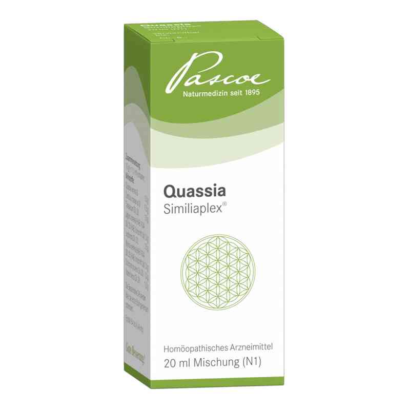 Quassia Similiaplex Mischung 20 ml od Pascoe pharmazeutische Präparate GmbH PZN 14852994