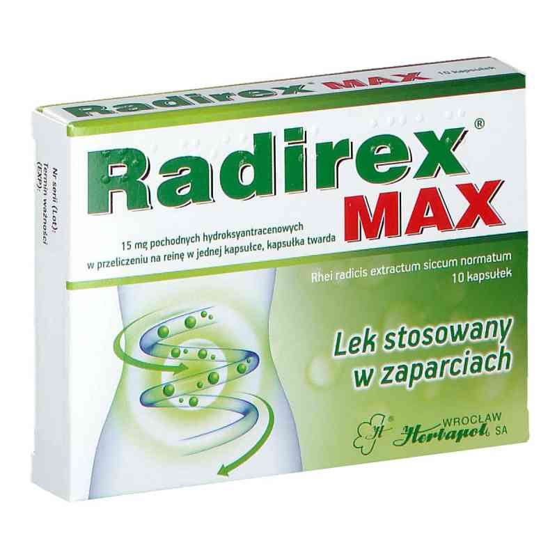 Radirex MAX kapsułki 10  od WROCŁAWSKIE ZAKŁADY ZIELARSKIE 