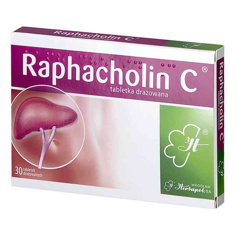 Raphacholin C tabletki 30  od WROCŁAWSKIE ZAKŁADY ZIELARSKIE 