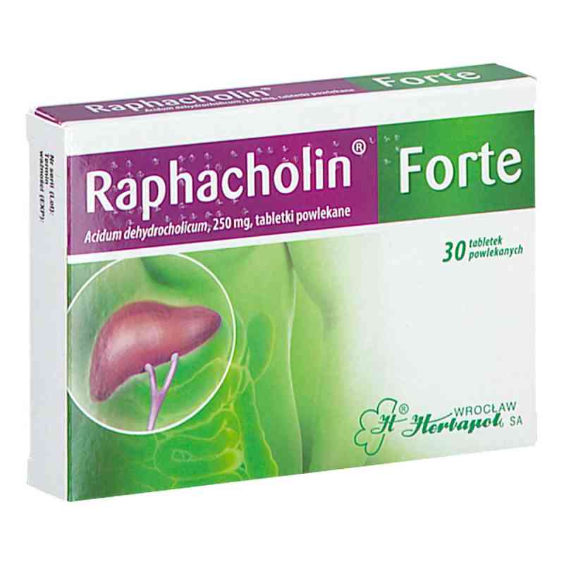 Raphacholin Forte tabletki powlekane 30 tabl. od WROCŁAWSKIE ZAKŁADY ZIELARSKIE 