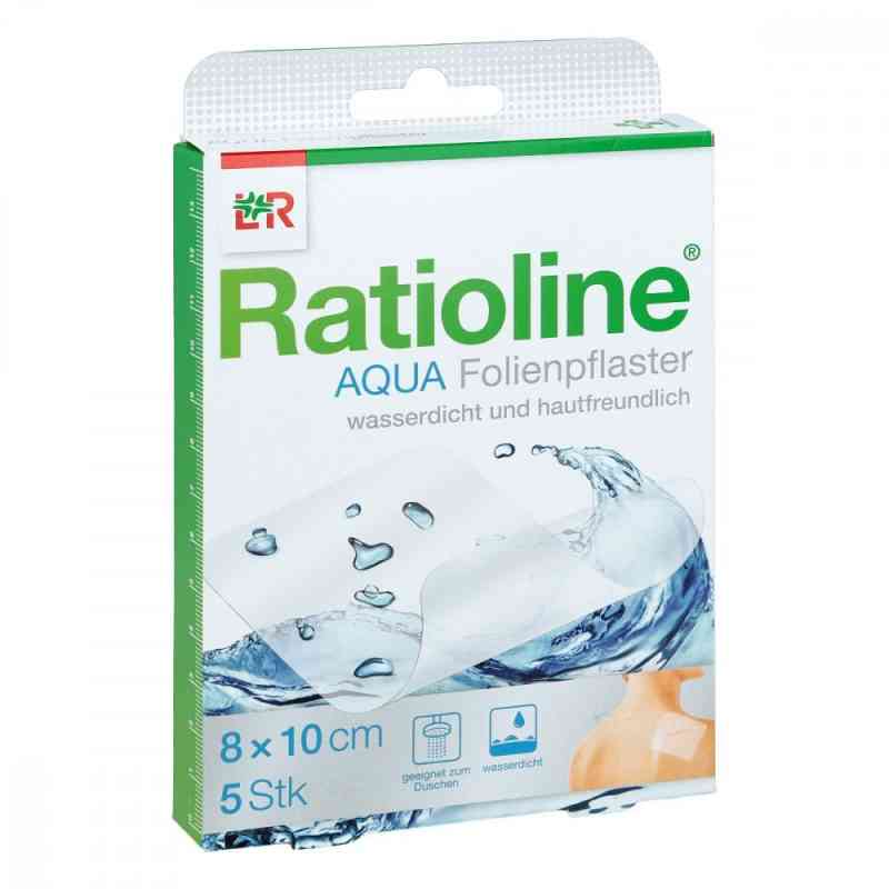 Ratioline aqua 8x10cm plaster pod prysznic 5 szt. od Lohmann & Rauscher GmbH & Co.KG PZN 01805415