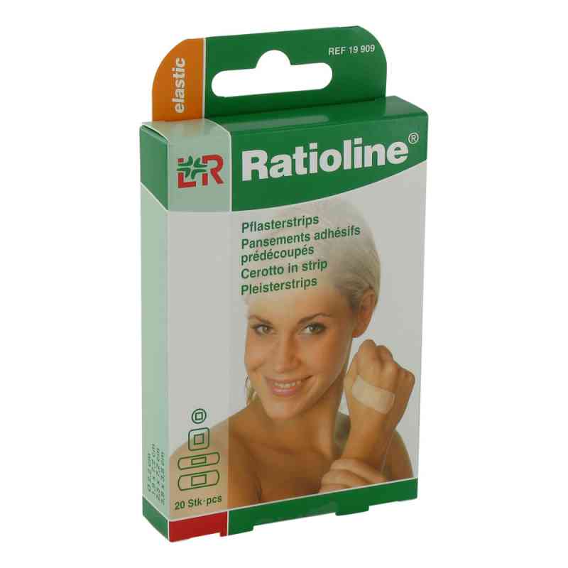 Ratioline elastic Pflasterstrips in 4 Groessen 20 szt. od Lohmann & Rauscher GmbH & Co.KG PZN 01805332