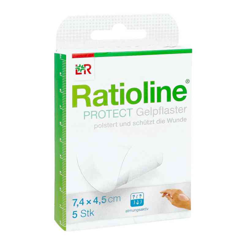 Ratioline Protect Gelpflaster 4,5x7,4 Cm 5 szt. od Lohmann & Rauscher GmbH & Co.KG PZN 16389589