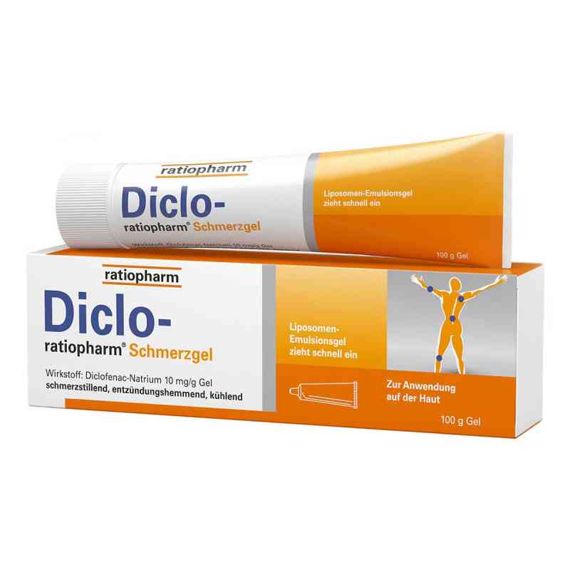 Ratiopharm Diclo żel przeciwbólowy 100 g od ratiopharm GmbH PZN 04704206