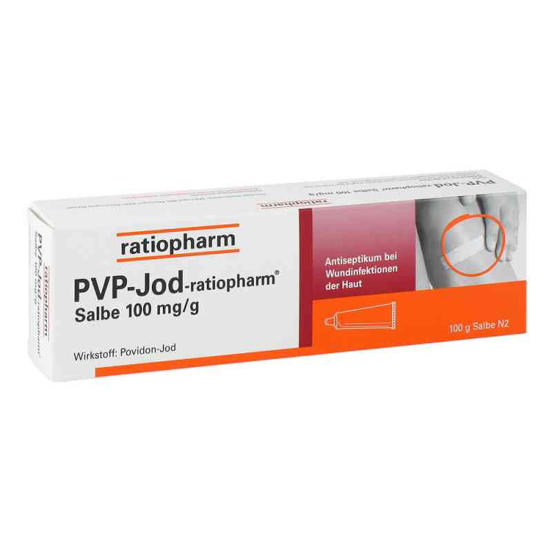 Ratiopharm PVP Jod maść na rany  100 g od ratiopharm GmbH PZN 07260431