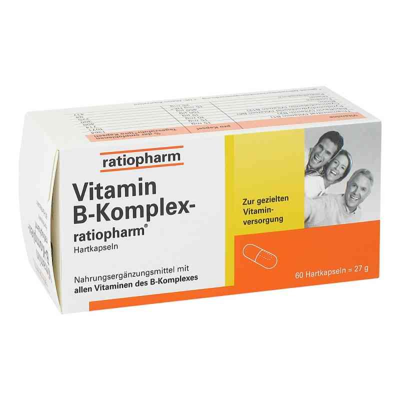 Ratiopharm Vitamin B Komplex, kapsułki 60 szt. od Teva Operations Poland Sp. z.o.o PZN 04132750