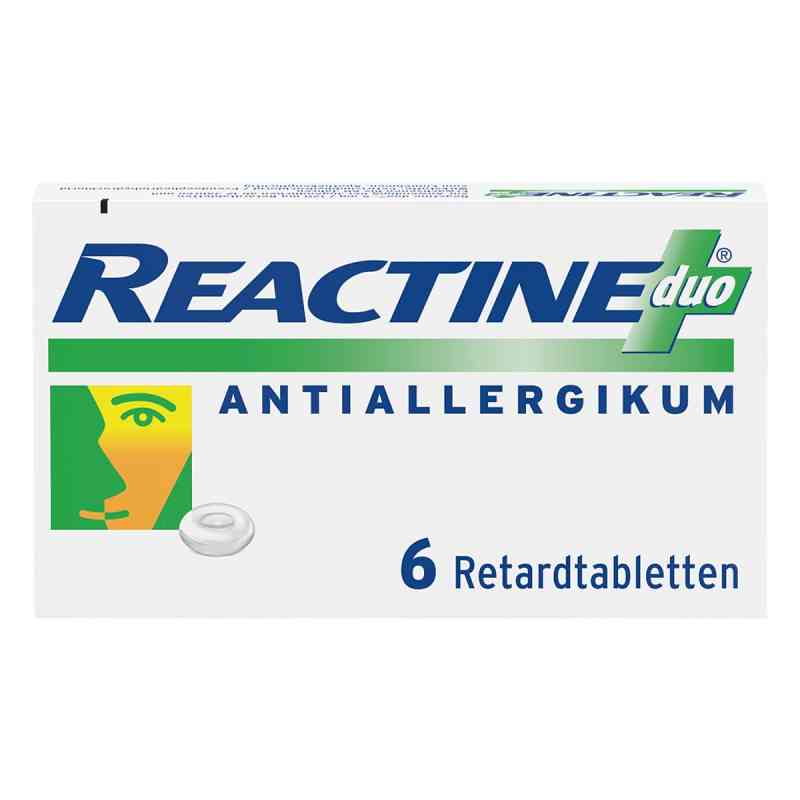 Reactine Duo tabletki 6 szt. od Johnson & Johnson GmbH (OTC) PZN 07387580