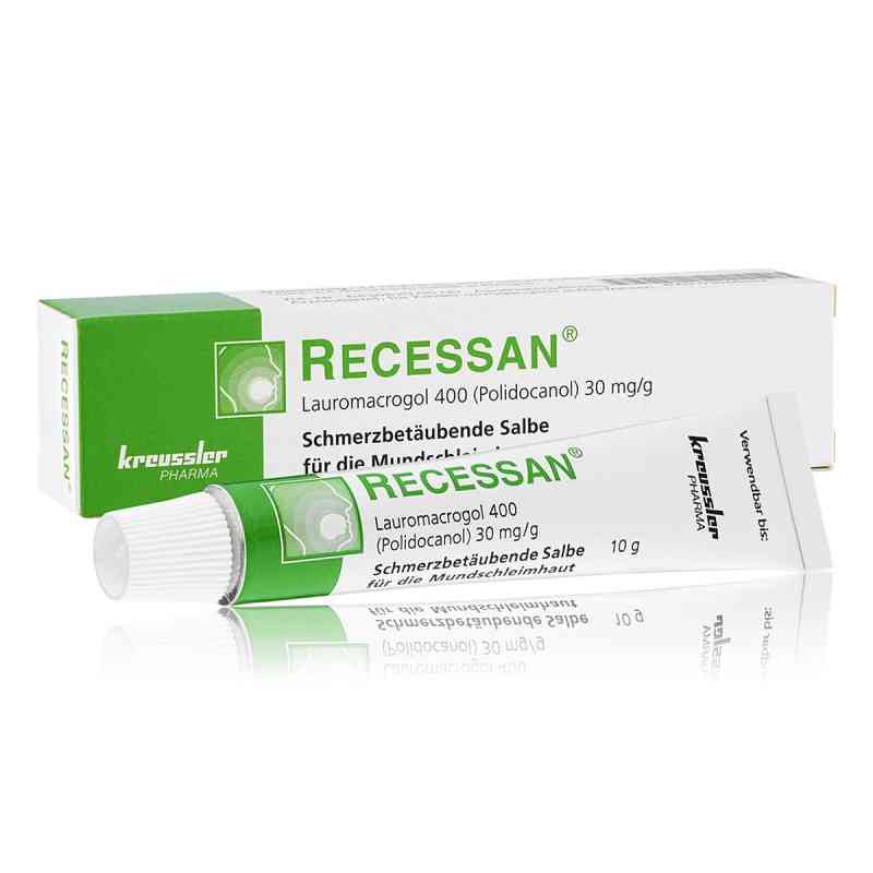 Recessan maść 10 g od Chem. Fabrik Kreussler & Co. GmbH PZN 03646553