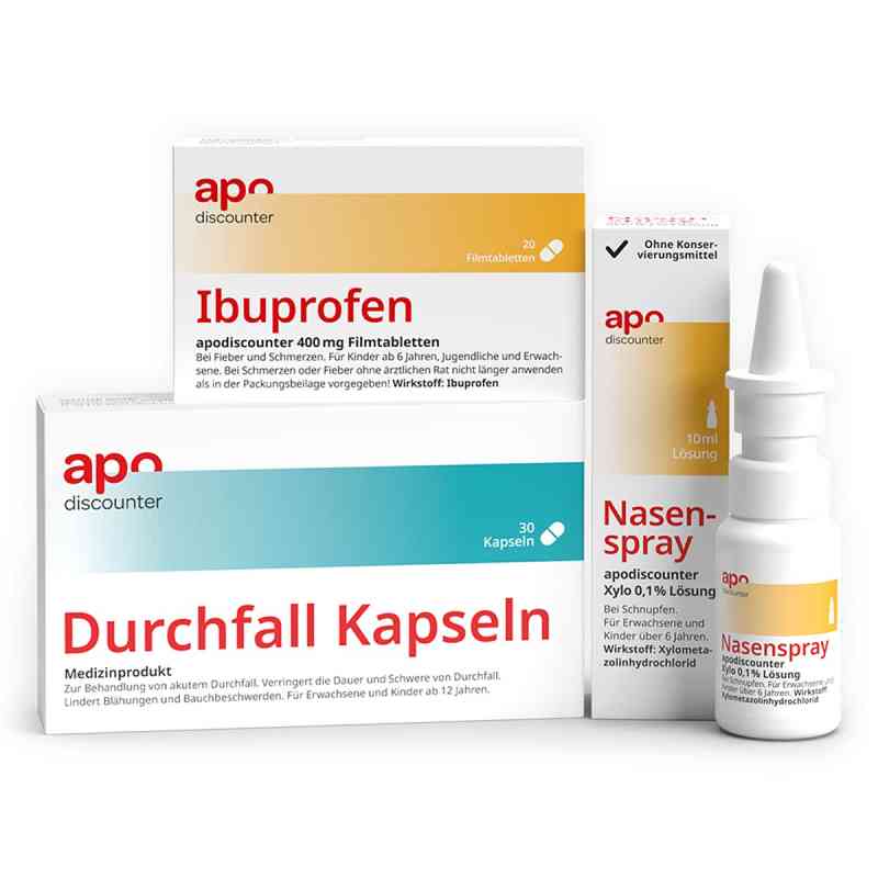 Reiseapotheke Set von apodiscounter 1 sasz. od  PZN 08107928