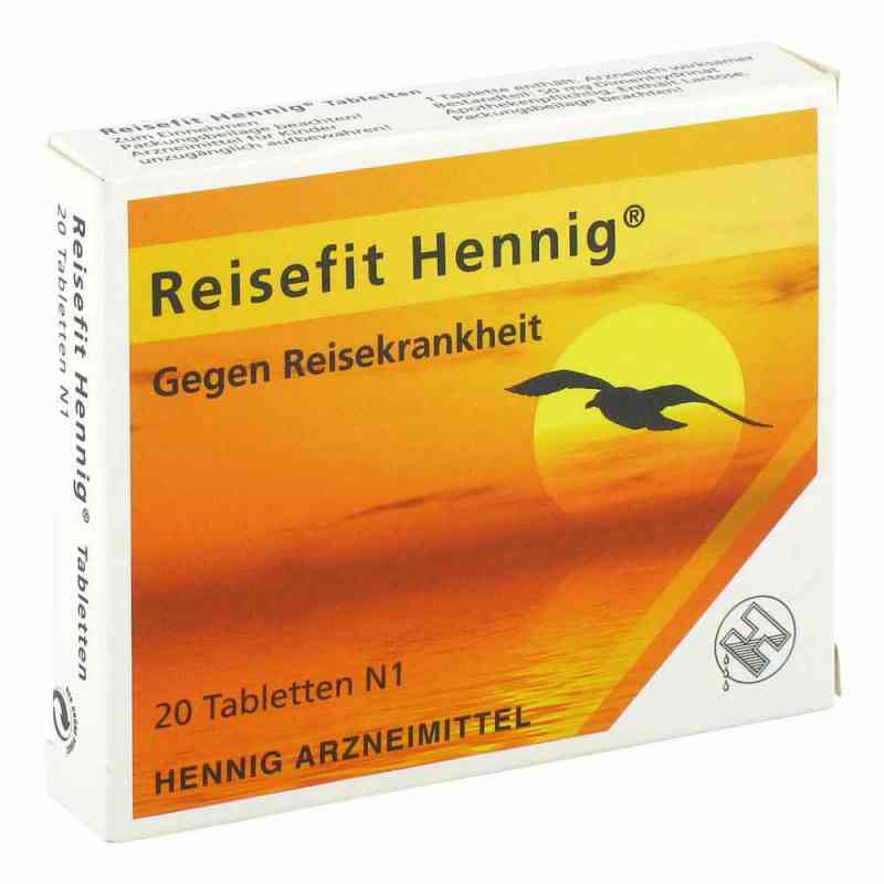 Reisefit Hennig Tabl. 20 szt. od Hennig Arzneimittel GmbH & Co. K PZN 01547249