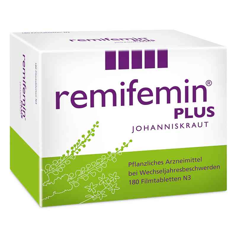 Remifemin plus Johanniskraut tabletki powlekane 180 szt. od MEDICE Arzneimittel Pütter GmbH& PZN 16156069