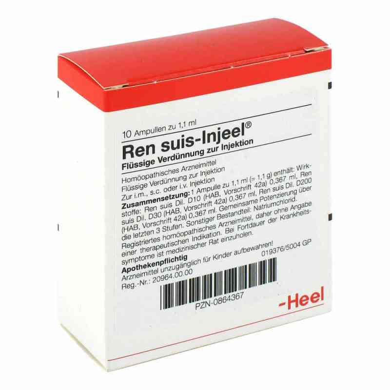 Ren Suis ampułki  10 szt. od Biologische Heilmittel Heel GmbH PZN 00864367