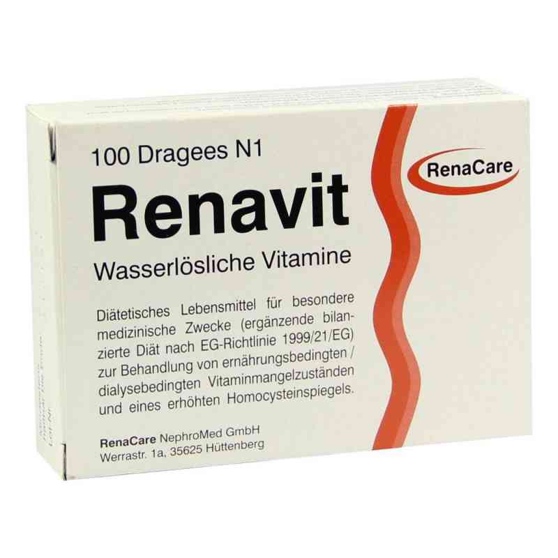 Renavit drażetki 100 szt. od RenaCare NEPHROMED GmbH PZN 03731595