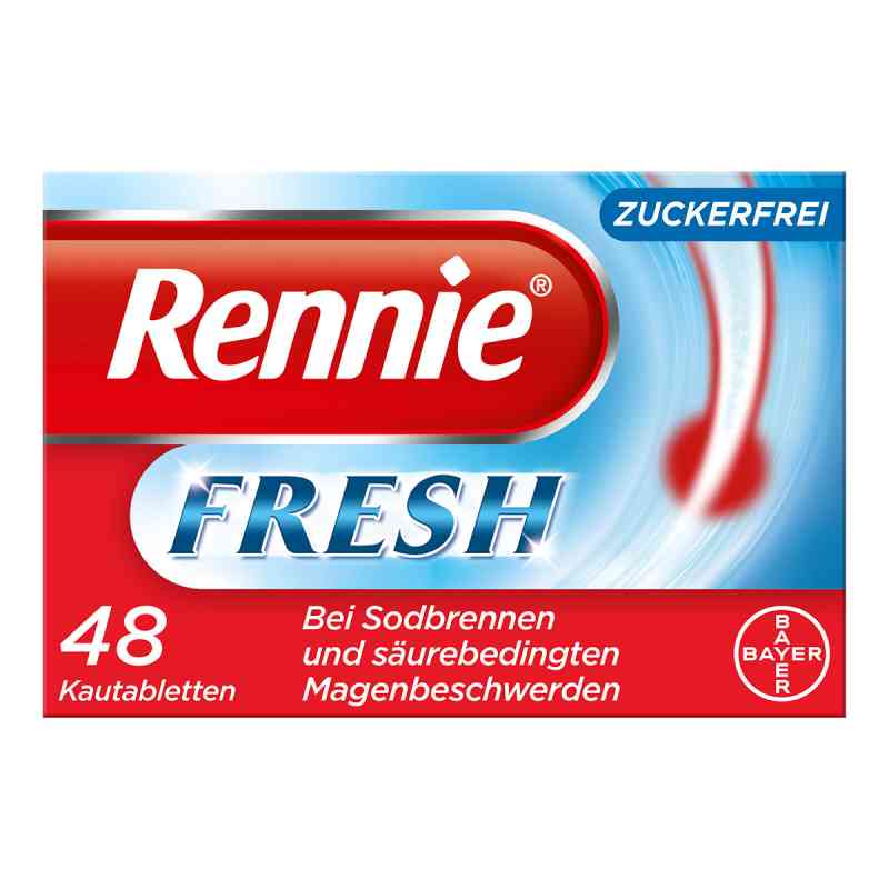 Rennie Fresh tabletki do żucia 48 szt. od Bayer Vital GmbH PZN 10300097