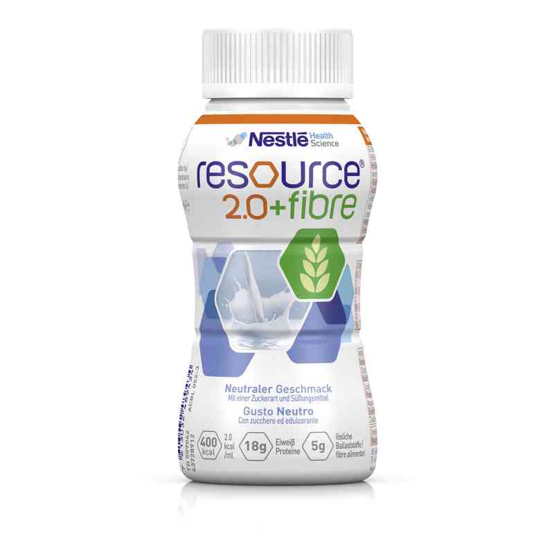 Resource 2.0 Fibre smak neutralny 4X200 ml od Nestle Health Science (Deutschland) GmbH PZN 01743944