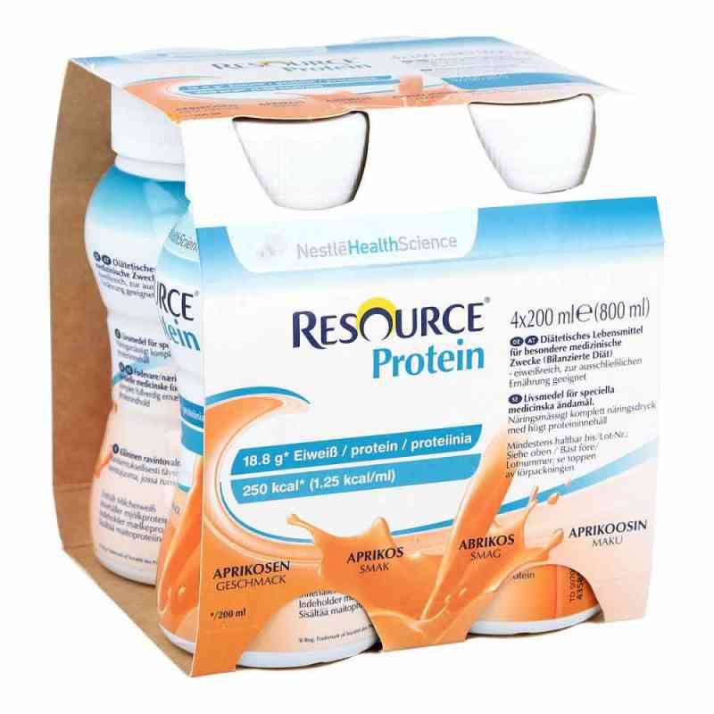 Resource Protein napój proteinowy o smaku morelowym 4X200 ml od Nestle Health Science (Deutschland) GmbH PZN 04910420