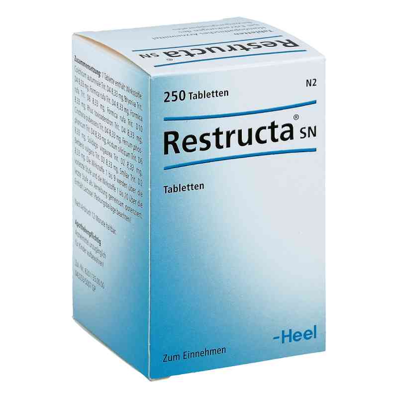 Restructa Sn tabletki 250 szt. od Biologische Heilmittel Heel GmbH PZN 03508288
