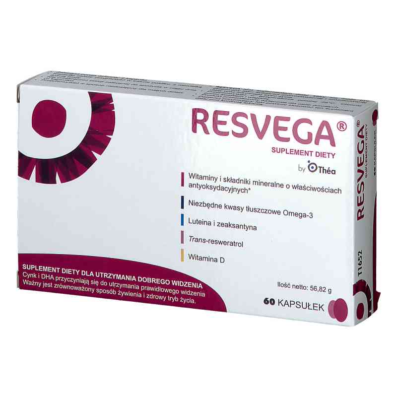 Resvega kapsułki 60 kaps. od LABORATOIRES THEA PZN 08300027