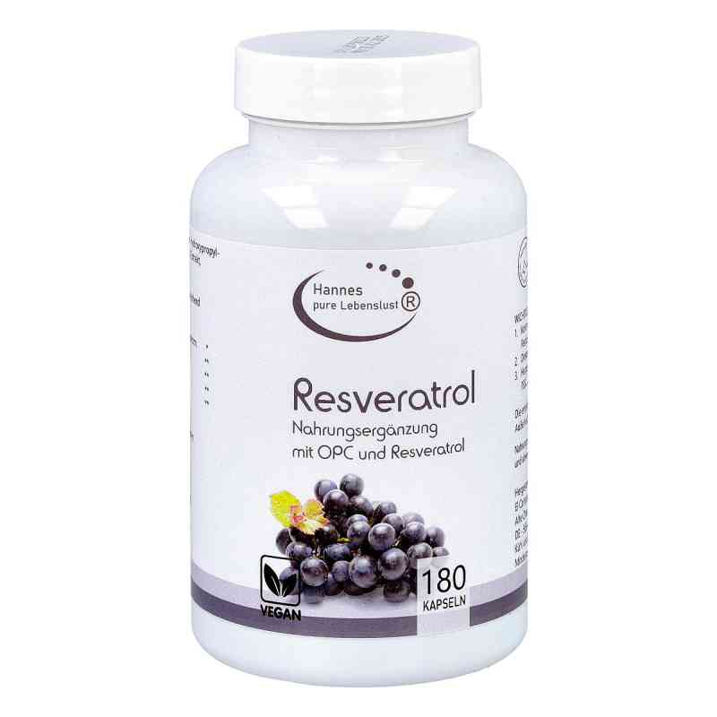 Resveratrol kapsułki 180 szt. od G & M Naturwaren Import GmbH & Co. KG PZN 02904438