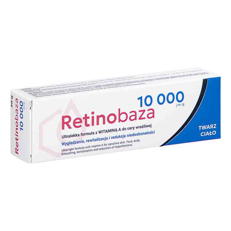 Retinobaza 10 000 krem 30 g od PRZEDSIĘBIORSTWO FARMACEUTYCZNE 