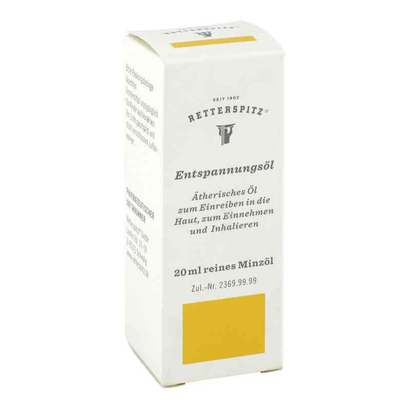 Retterspitz Entspannungsoel 20 ml od Retterspitz GmbH & Co. KG PZN 09442202