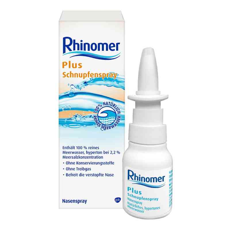 Rhinomer Plus Schnupfenspray 20 ml od GlaxoSmithKline Consumer Healthc PZN 09935264