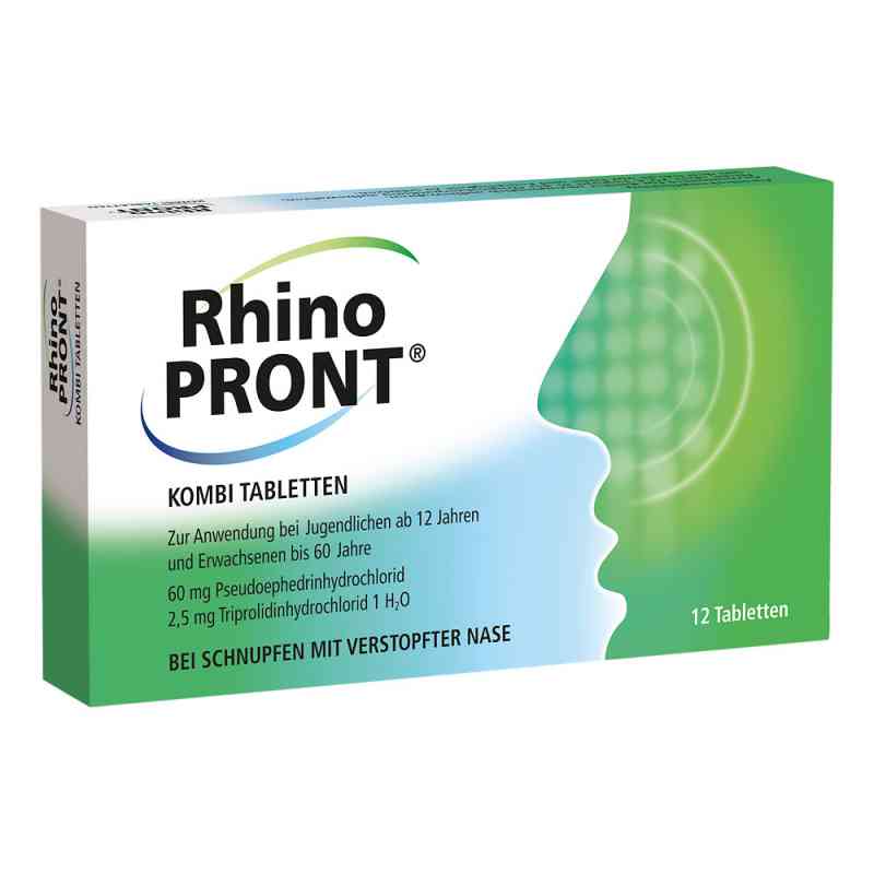Rhinopront tabletki 12 szt. od Recordati Pharma GmbH PZN 07387611