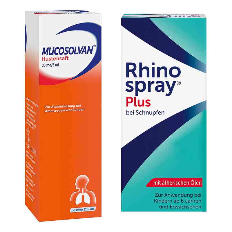Rhinospray plus bei Schnupfen  Mucosolvan Hustensaft 30mg5ml Sch 2 op. od A. Nattermann & Cie GmbH PZN 08100945