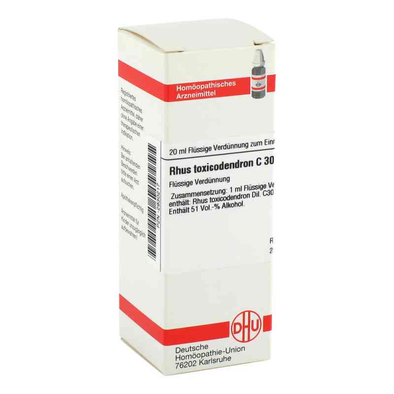 Rhus Tox. C30, rozcieńczenie 20 ml od DHU-Arzneimittel GmbH & Co. KG PZN 02930217