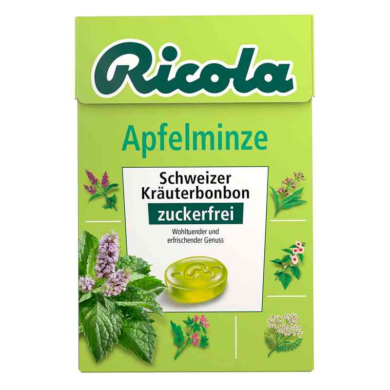 Ricola cukierki miętowo-jabłkowe bez cukru 50 g od MARVECS GmbH PZN 12500736