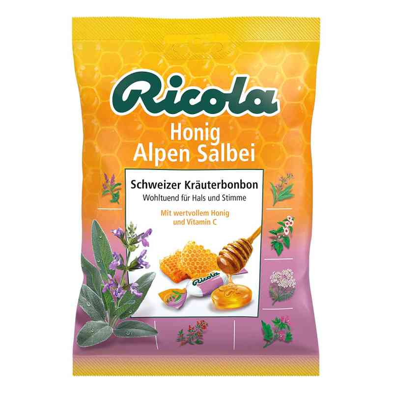 Ricola mit Z. Honig Alpen Salbei cukierki 75 g od MARVECS GmbH PZN 12481619