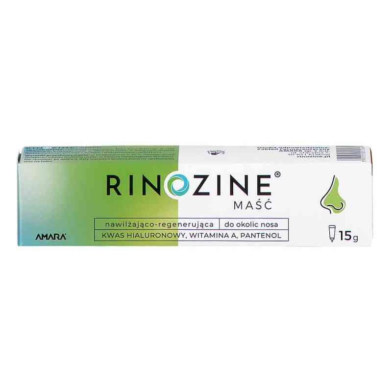 Rinozine maść nawilżająco-regenerująca do okolic nosa 15 g od ZAKŁAD FARMACEUTYCZNY AMARA SP. Z O.O. PZN 08305999